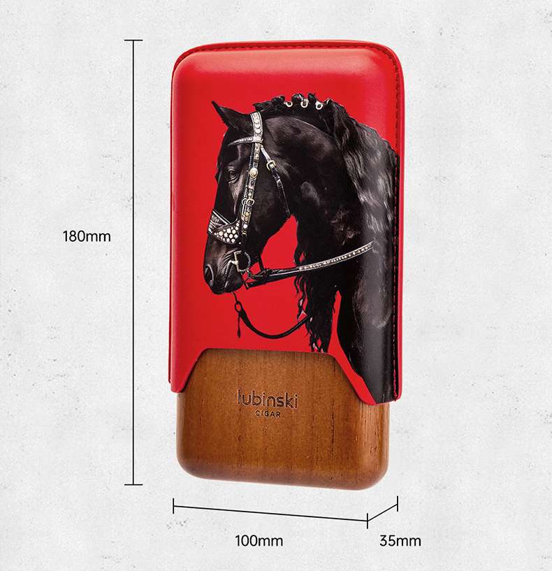 Bao da 3 điếu hình ngựa Lubinski YJA-50032