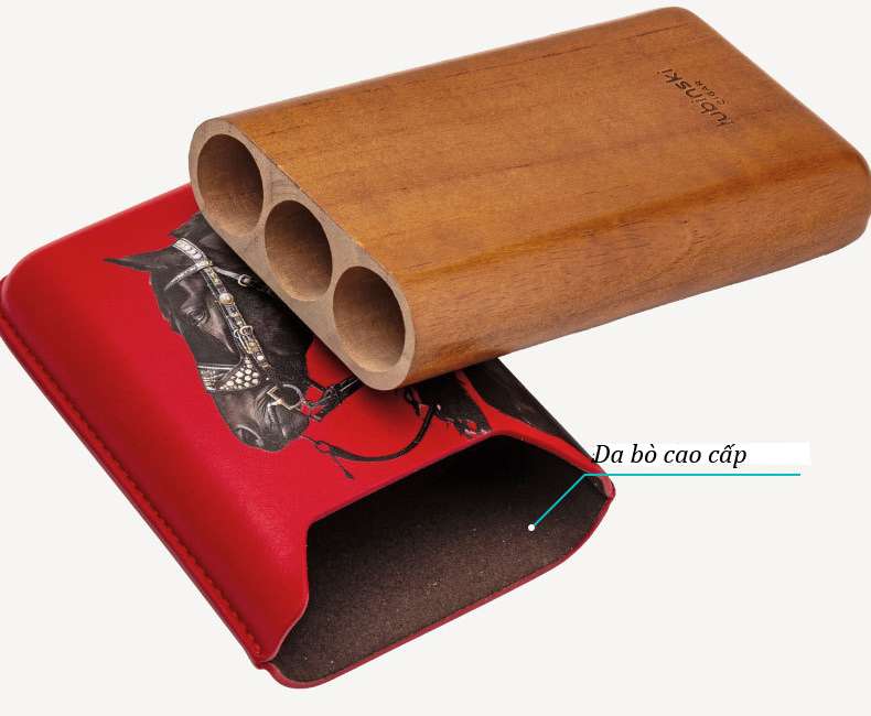 Bao da 3 điếu hình ngựa Lubinski YJA-50032