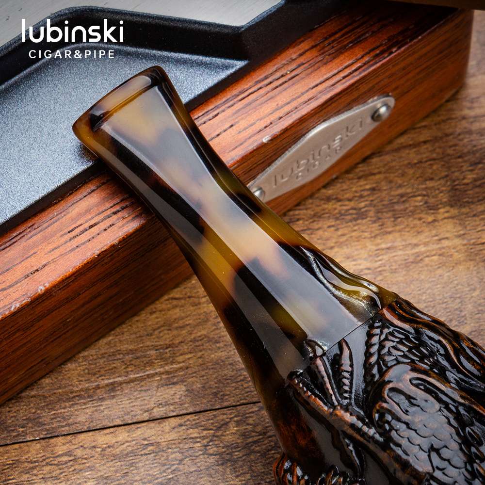 Tẩu cigar cao cấp gỗ thạch Lubinski YJA 13048