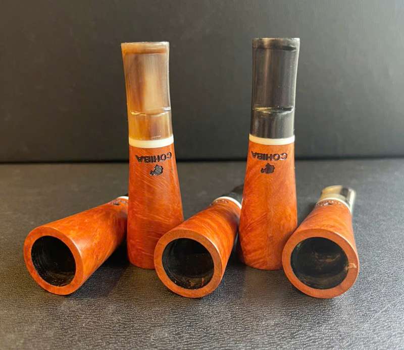 Tẩu gỗ thạch nam cho xì gà cỡ nhỡ ring 32-42