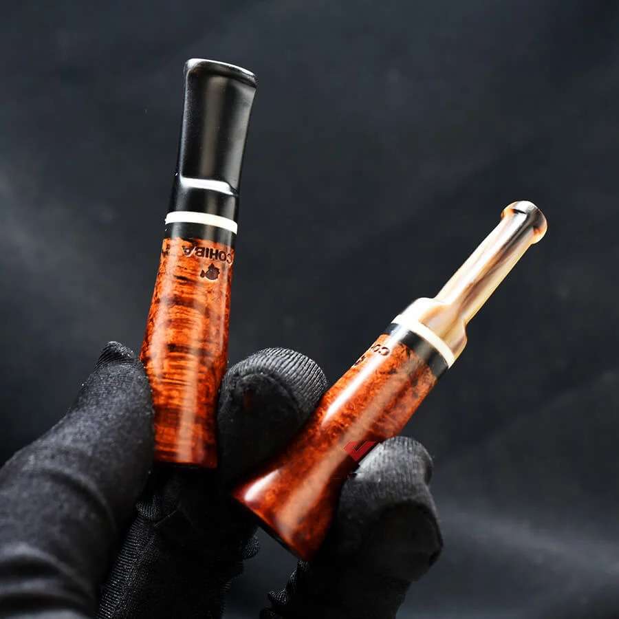 Tẩu xì gà mini gỗ thạch nam ring 22-28