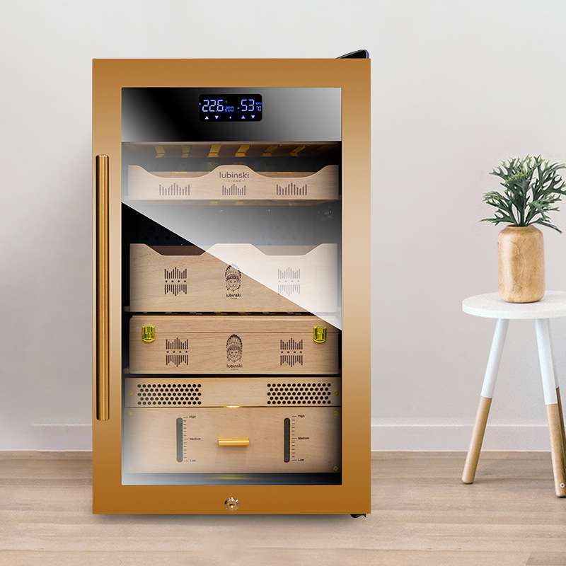 Tủ bảo quản xì gà gỗ Tuyết Tùng Lubinski LB7403