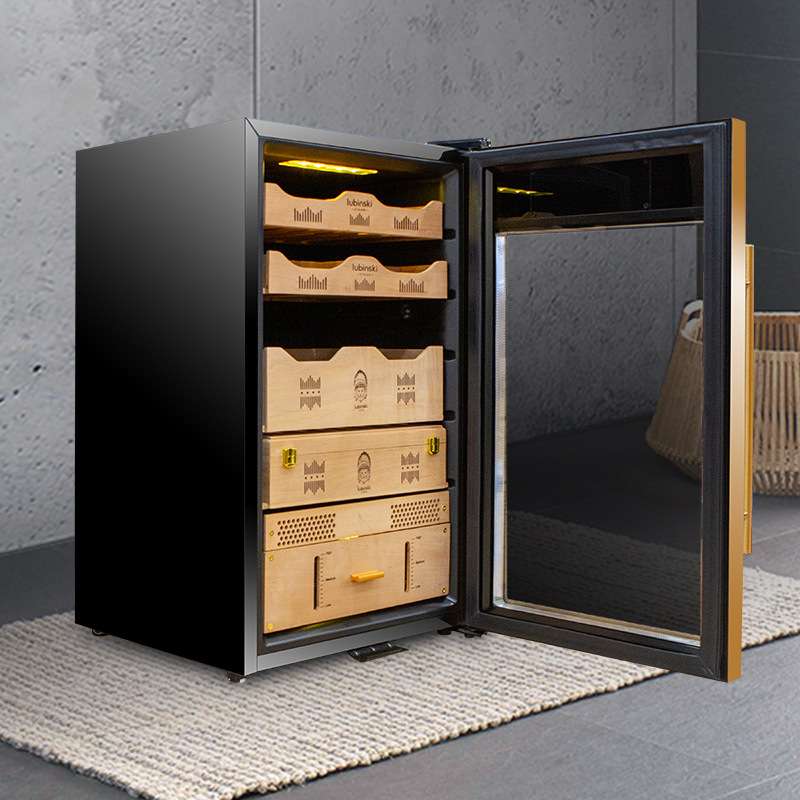 Tủ bảo quản xì gà gỗ Tuyết Tùng Lubinski LB7403