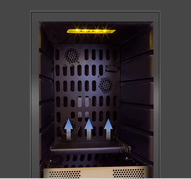 Tủ bảo quản xì gà gỗ Tuyết Tùng Lubinski LB7403