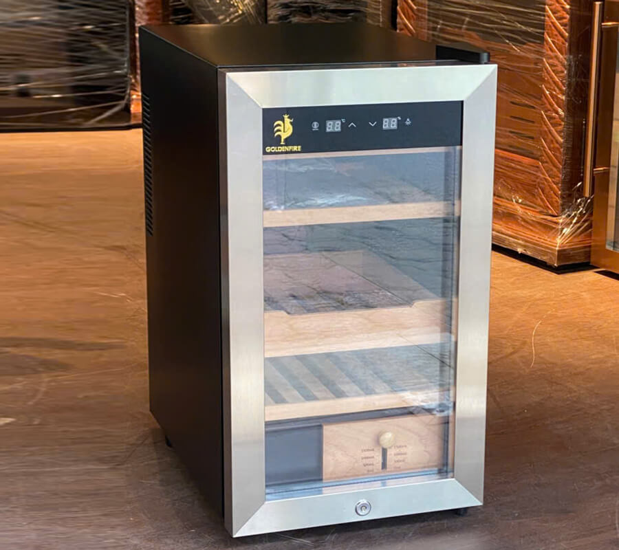 Tủ cắm điện bảo quản xì gà cao cấp Golden Fire G6501