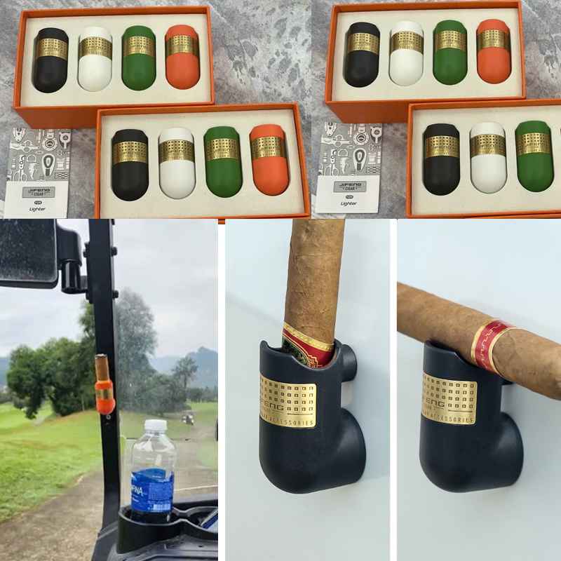 Bộ 4 kệ gác cigar nam châm chơi Golfer JF-YT008