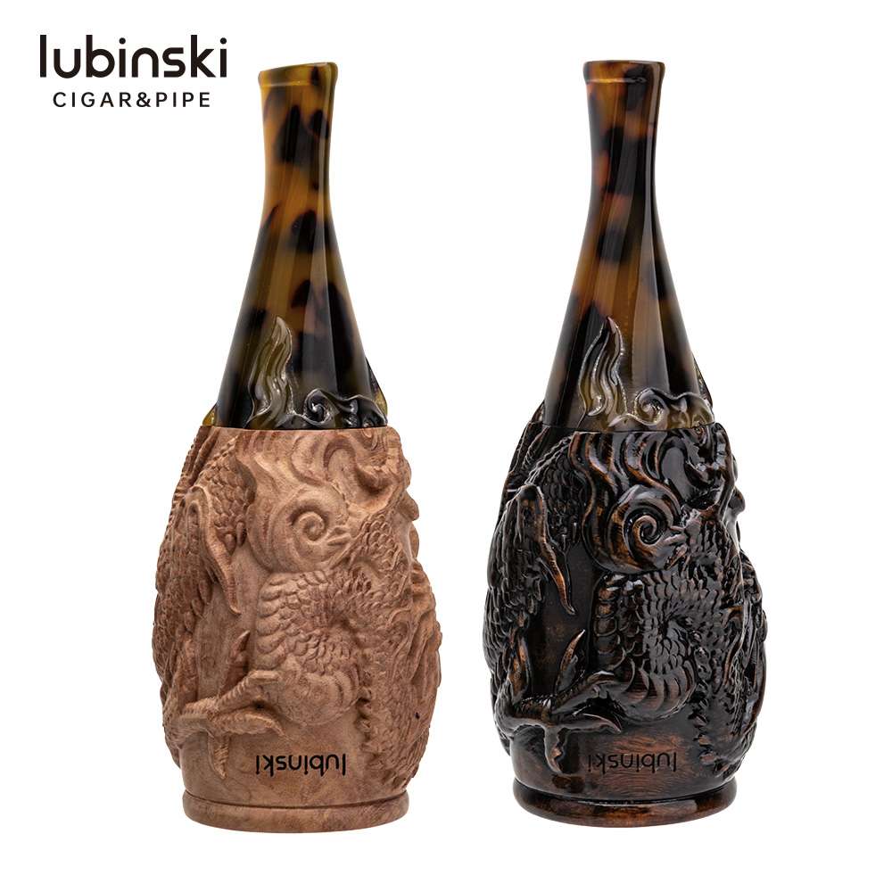Tẩu cigar cao cấp gỗ thạch Lubinski YJA 13048